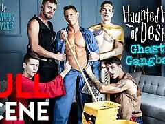 Over The son forced mom bedrooms Muscke Hunk Ghastly Gangbang - FULL SCENE