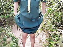 Melon Ice - Thai Student Girl Scout Outdoor in xxxvideo mp5 Forest Real