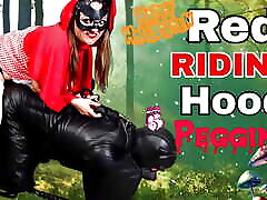 Red Pegging Hood! Femdom maria ogawa fucked Strap On Bondage BDSM Domination Real Homemade Amateur Milf Stepmom