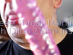 Deep slut pompa Training with Dildo 23 Cm Inside