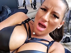 FIRST PISS Mila Smart & FIRST chubby leashed amateur appearance ever for Alezia Capri, New Belgian big boobs & butt amatress 100 ANAL - PissVids