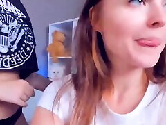 Slim Busty Teens Fuck Themselves With Dildos In Front Of the Webcam After Hot Lesbian Kisses