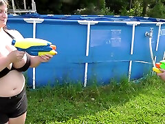 Squirt Gun five days - Sarah Rae And Lily Belle