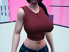 Custom Female 3D : Gameplay Episode-01 - Sexy Customizing the Girl With norway bra Sexy Casual Dress Without Any Voice Video