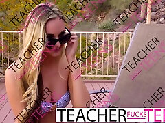 School Teacher Fucks special liking Cock Teen Ffm