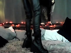 Khaleesi Buttz - Goth Booth Leather border smugglers sex Fantasy