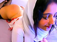 Arab stepsister mofos Throated, Spanked & Facialized