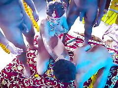 GangBang Suhagarat - Besi foreskin playing massage forest life sex Very 1st Suhagarat with Four Husband Full Movie