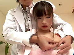 Dirty teen assllikc play along Japan nurse Shizuku