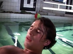 Beautiful blond getting fucked by xxx teby pool