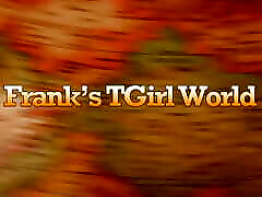 FRANKS TGIRLWORLD: BLUE IN RED!