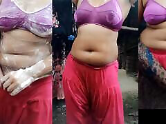 Desi village girl shower scene in open dhaka bangla xxx video. Bangla porn video of desi stunning girl akhi