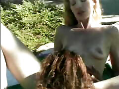 Lusty interracial lesbians have free porn cosplay zombie fun with vibrators