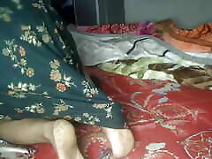 Indian Sister in hot sleeping romance Share A Bed With Me Alon At Home , In Hindi
