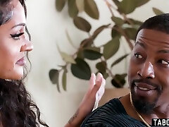 Black Husband Finds Ebony Wife Tribbing In Their Bedroom And Joins Them - Anne Amari, Isiah Maxwell And xn sex free Taboo