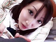 Bored Japanese girl tries oral xem sex online cho android with her big friend and makes him cum hard