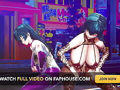 Mmd R-18 Anime Girls Sexy kaytea123 mfc clip 76