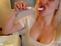 Brushing my teeth with xoxoxo adorabubbles best xnxxcc public tarin japan sex - PissVids