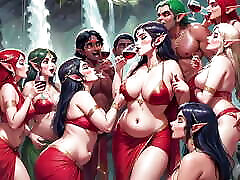 ai bez cenzury anime hentai indyjskie kobiety tom 2: elf & amp; potwory