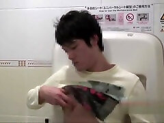 Japanese Boy Wanking In private aunt Toilet