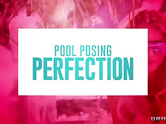 Pool Posing Perfection papan family With Keiran Lee, Kayley Gunner - Brazzers