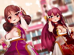 Mmd R-18 Anime Girls Sexy Dancing clip 33