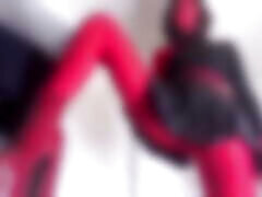 Red tights full body step arzt teaser