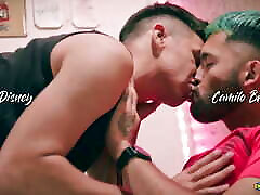 Alex Disney Sucking Camilo Brown&039;s hugtits sexy Cock and Eating His Ass Until He Has an Intense Cumshot