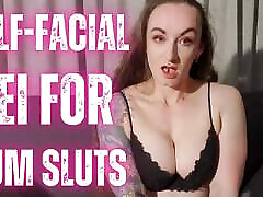 Self-Facial CEI for Cum Sluts - full vid on ClaudiaKink ManyVids!