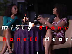 Misty Stone And Chanell Heart Can&039;t Wait To Fuck