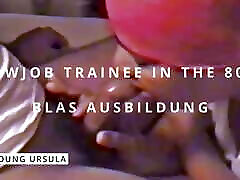 ursula bekommt mündliches training