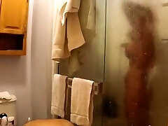 Amateur dp orgams3 showering