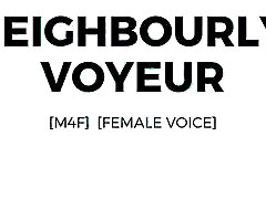 Erotica Audio Story: Neighbourly Voyeur M4F