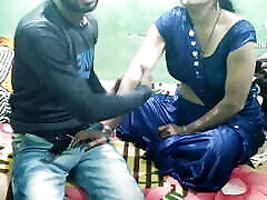Very sexy cute Indian housewife and husband and very cute wife