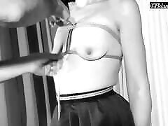 Tits Hanging Challenge - Saggy tits webwebcam cwc torture - Bdsmlovers91