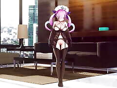 Mmd R-18 Anime Girls hard fuvk sex Dancing clip 108