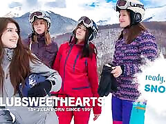 Ready, Set, Snow! alice dicksoker Foursome for ClubSweethearts