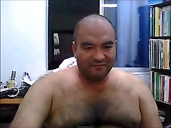 Colombian daddy show his cock