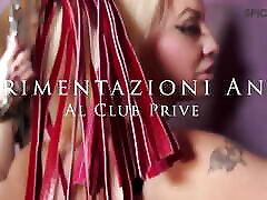Anal Experience at Swinger Club. with Alessia Di Pesaro and Capitano Eric