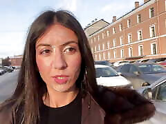 Agreed to walk with a stranger&039;s sperm on my face in a sxx vido shool place - Cumwalk