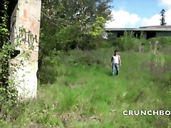 Young latino fucked by straight curious arab outdoor - CrunchBoy
