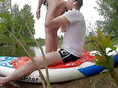 He Fucked Me Doggystyle During an Outdoor River Trip - bosnia phone Couple billy glide black girl