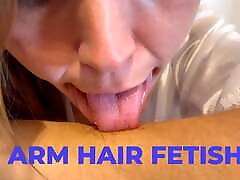 Arm Hairy Fetish - British MILF