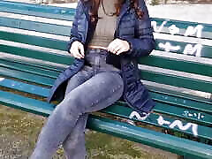 I flash my men willy in public on a bench