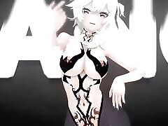 Genshin Impact Eula Hentai tube anal attemps Good Night Kiss White Hair Color Edit Smixix