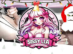 Sissy LiaXXX - Santa Claus Checks The 2023 NaughtyList Of This Cam Cunt - Dildo, Plug & Fucking Machine Are In Use - XXX-Mas Special