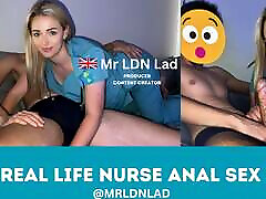 Anal Addicted REAL Nurse sister tease swim In Ass in Uniform