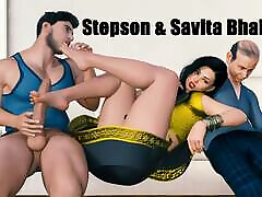 Horny Indian Step mom Savita sma melayu with her stepson in front of Her Husband