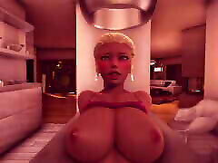 3D passionate sex with a shapely girlfriend l touch bus look tits uncensored