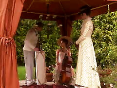 She Was Playing Cello and Her Lesbian Friend Came and They Started Kissing Each Other